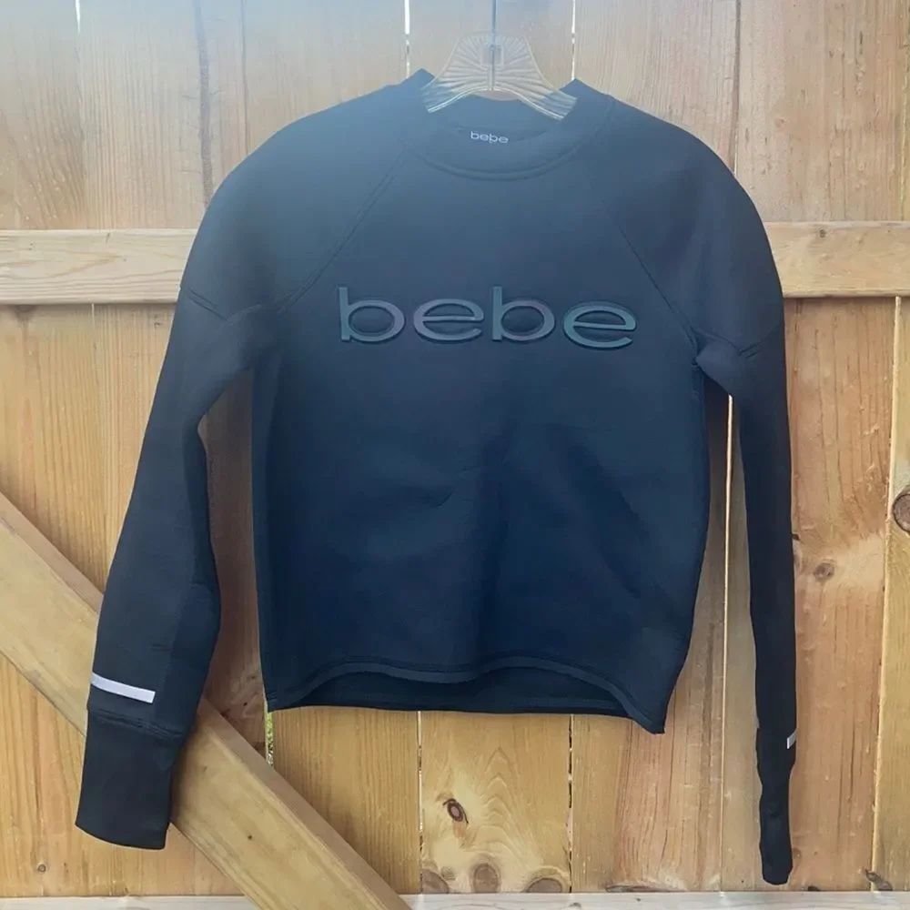 BeBE scuba sweatshirt sz. XS